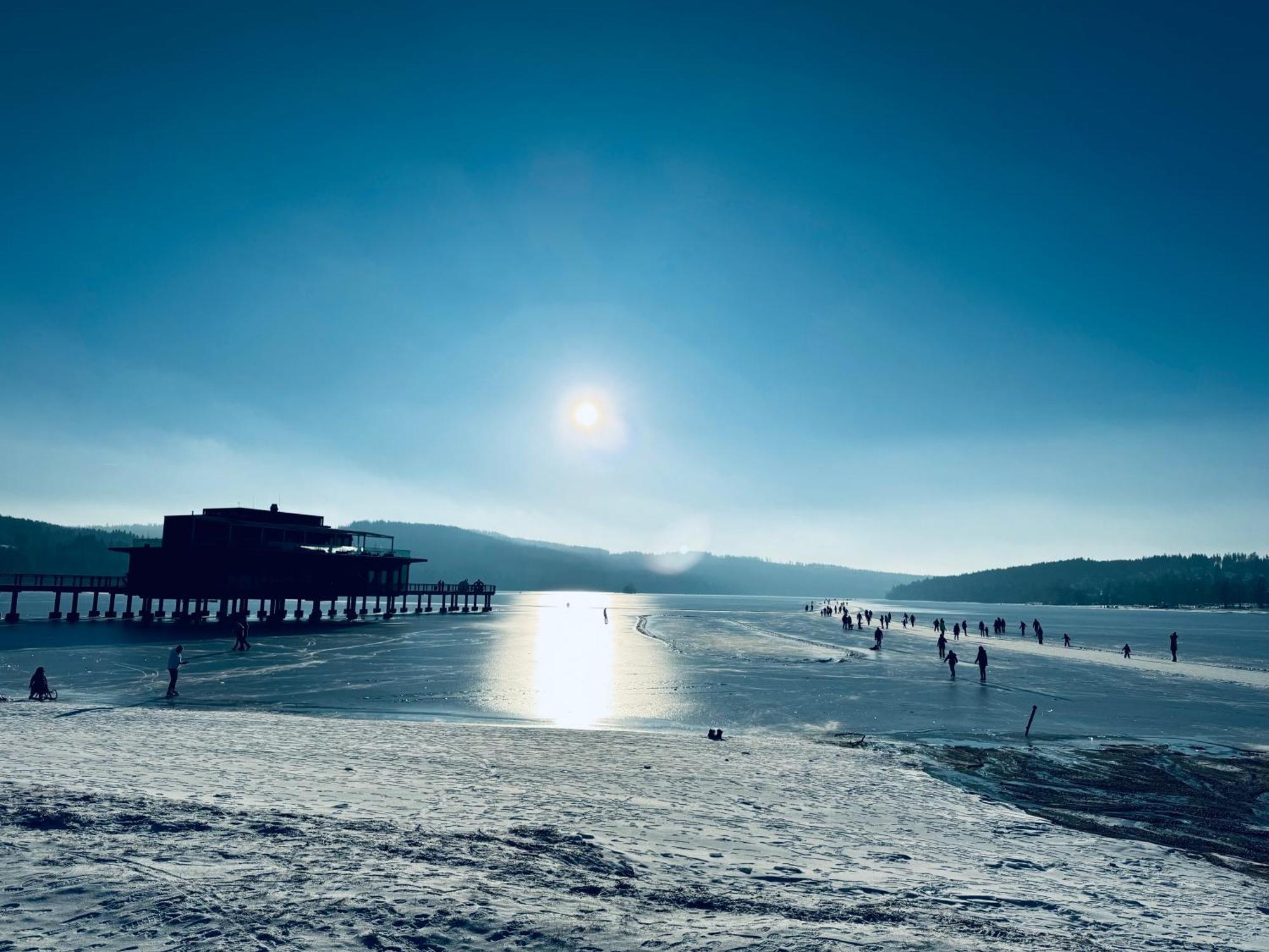 Molo Lipno Resort Luxusni Apartman 4Kk Cesky Krumlov Luaran gambar