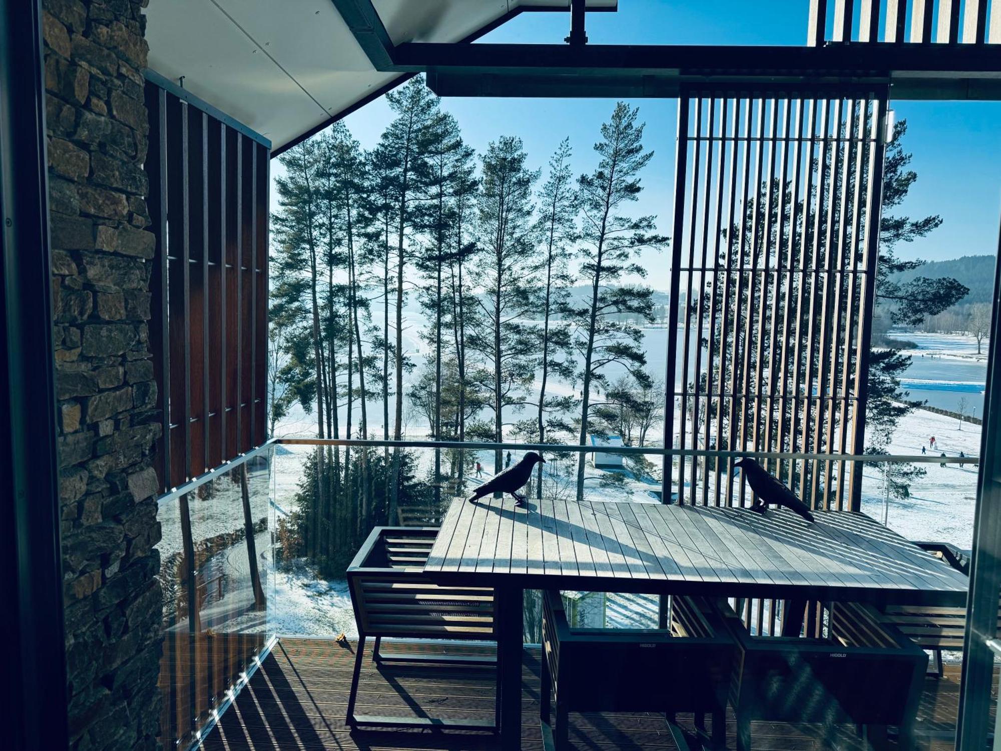 Molo Lipno Resort Luxusni Apartman 4Kk Cesky Krumlov Luaran gambar