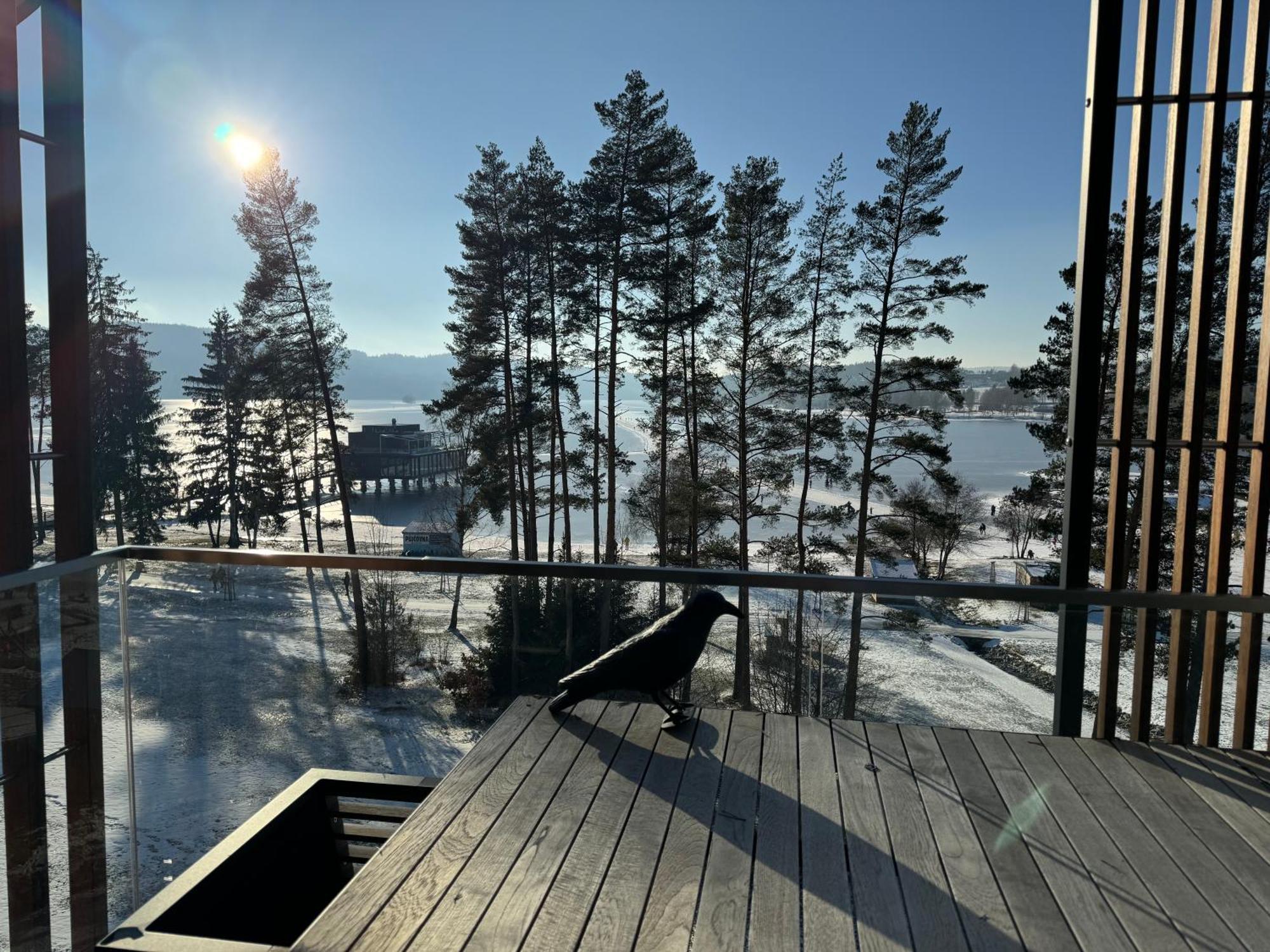 Molo Lipno Resort Luxusni Apartman 4Kk Cesky Krumlov Luaran gambar