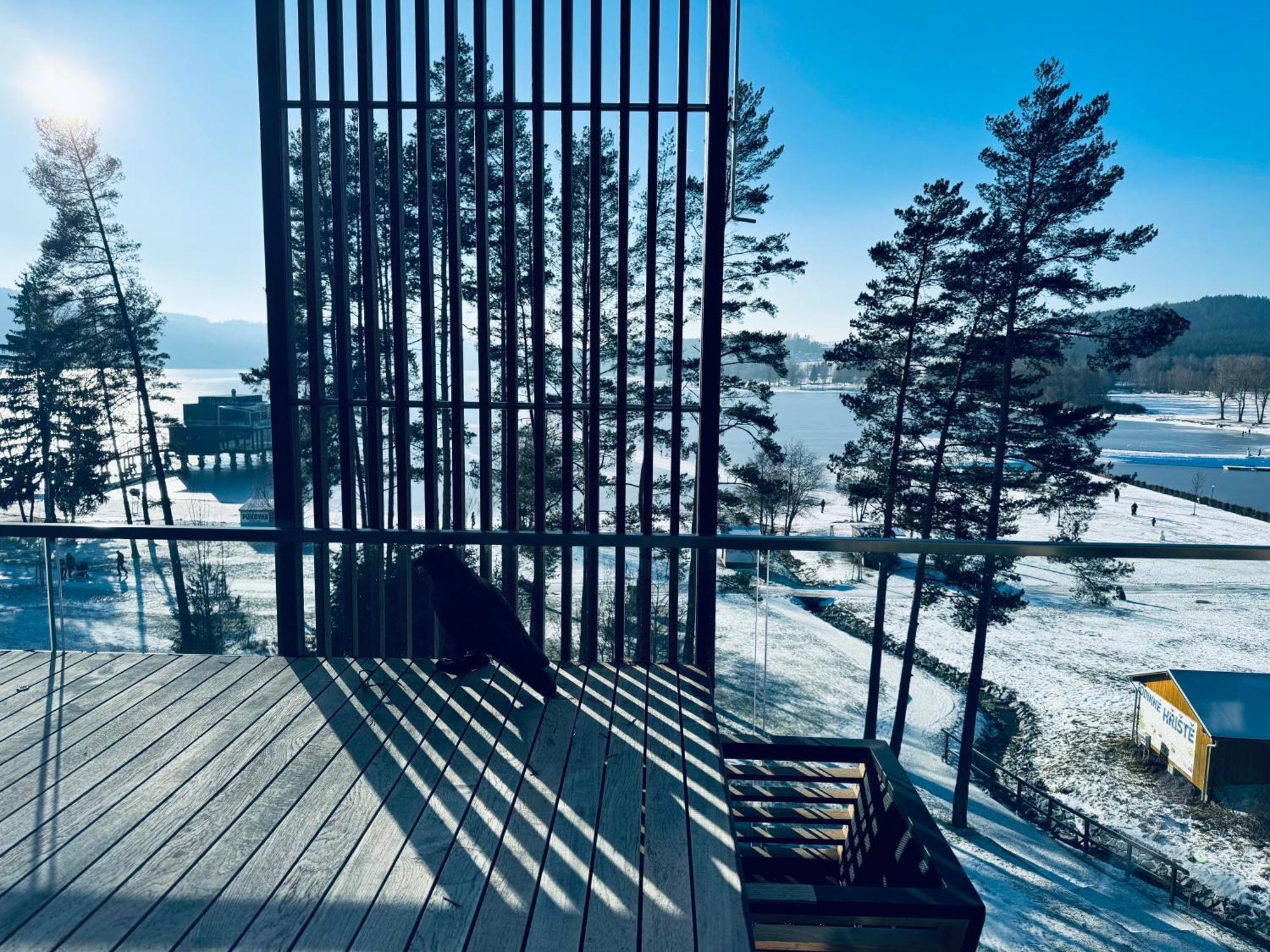 Molo Lipno Resort Luxusni Apartman 4Kk Cesky Krumlov Luaran gambar