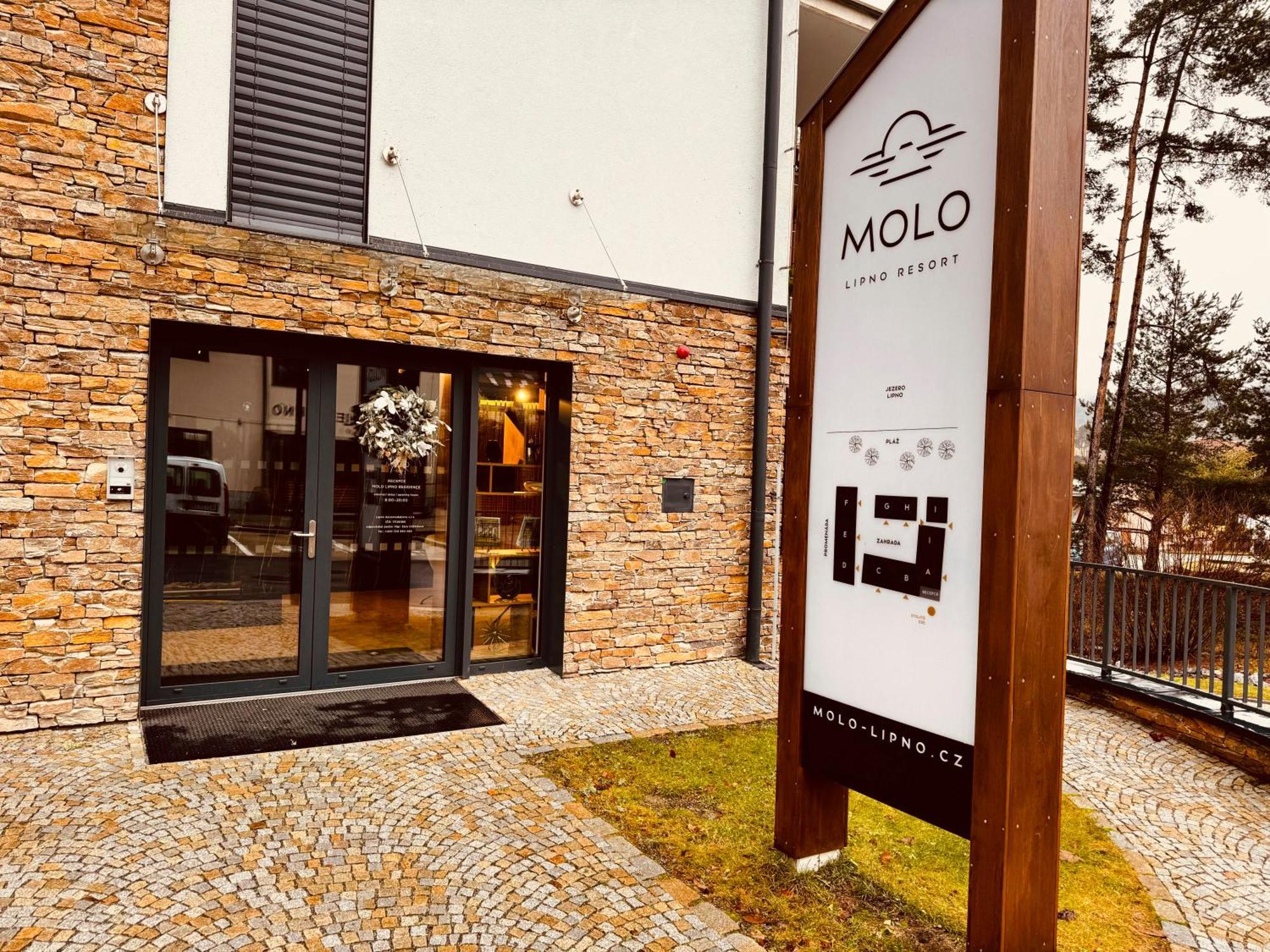 Molo Lipno Resort Luxusni Apartman 4Kk Cesky Krumlov Luaran gambar